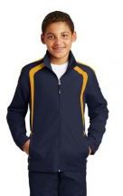 Sport-Tek� Youth Colorblock Raglan Jacket